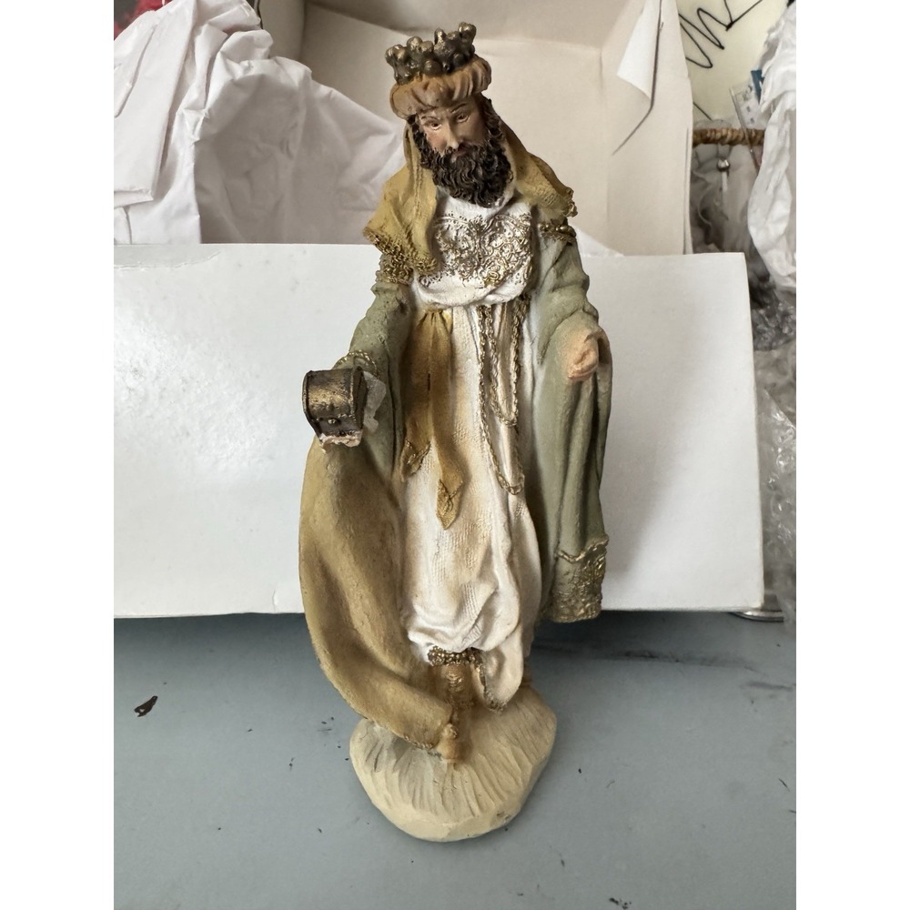 Silent Night Nativity Manger Collection 5"-8" Large Set Of 10 Christmas Holiday - Picture 15 of 16